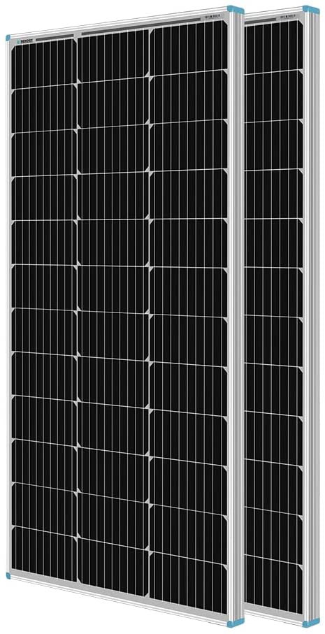 2-Pack Renogy 100W Monocrystalline Solar Panel $158.60 + Free Shipping