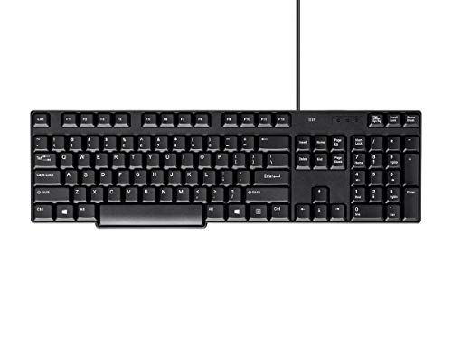 Monoprice Spill Resistant Membrane Keyboard $6.20 + Free Shipping w/ Prime or Orders $25+