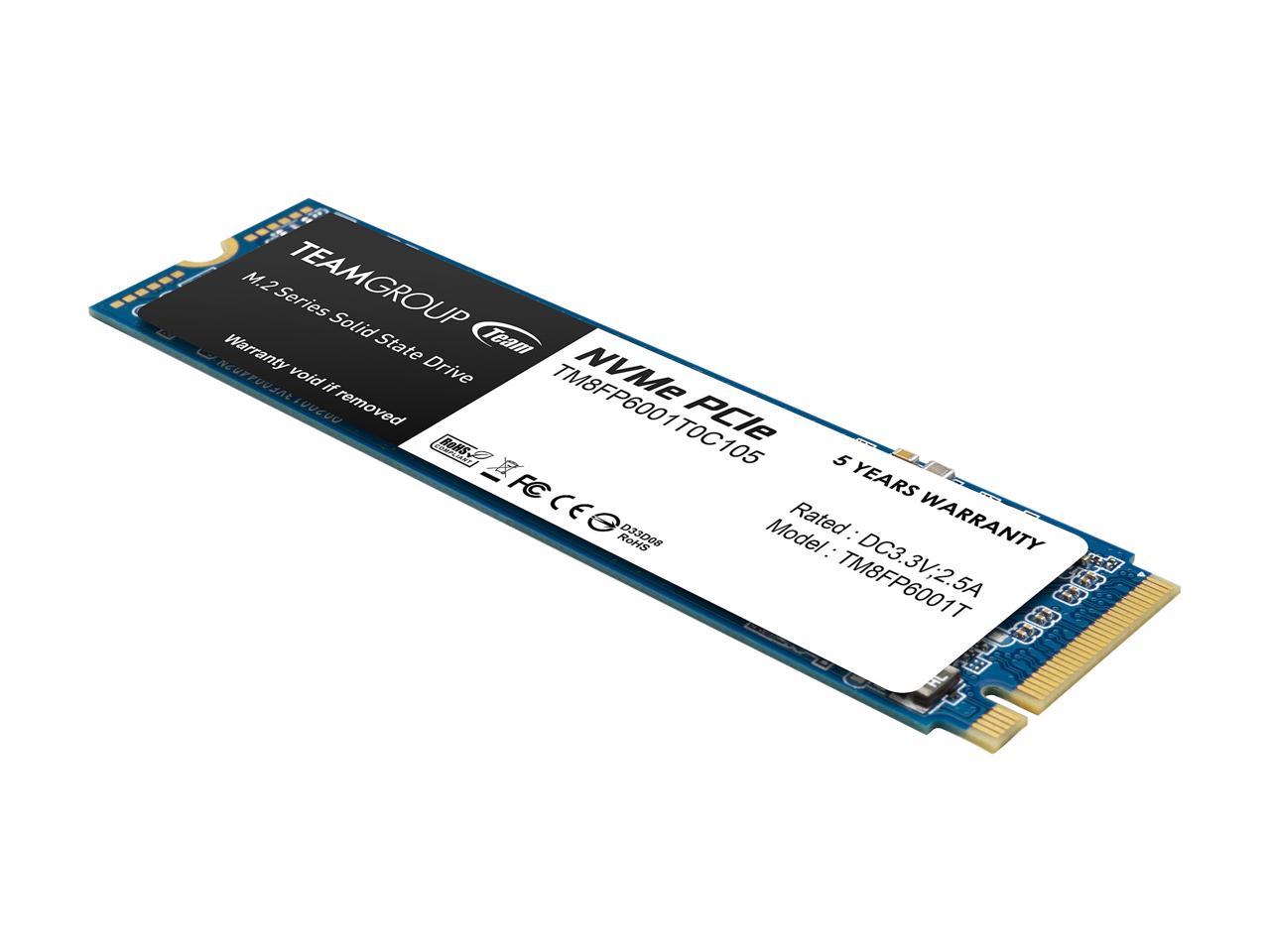 1TB Team Group MP33 M.2 NVMe PCIe 3.0 SSD $70 + Free Shipping