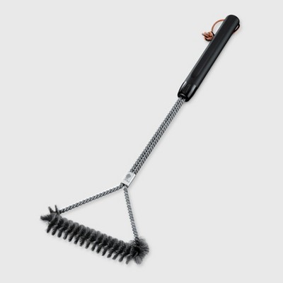 Target In-Store: Weber 3-Sided Grill Brush YMMV $3.60