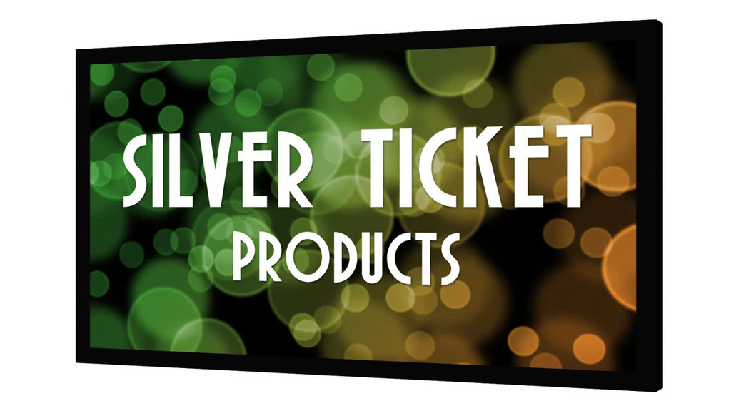 Silver Ticket Clearance Projector Screens - 20% off