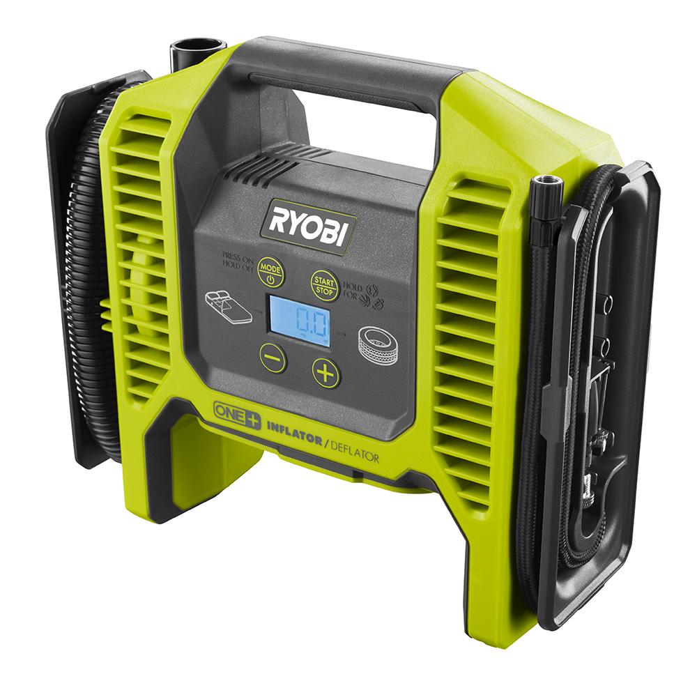 Ryobi ONE+ P747 18-Volt Dual Function Inflator/Deflator (Tool Only, Factory Blemished) $29.99 $37