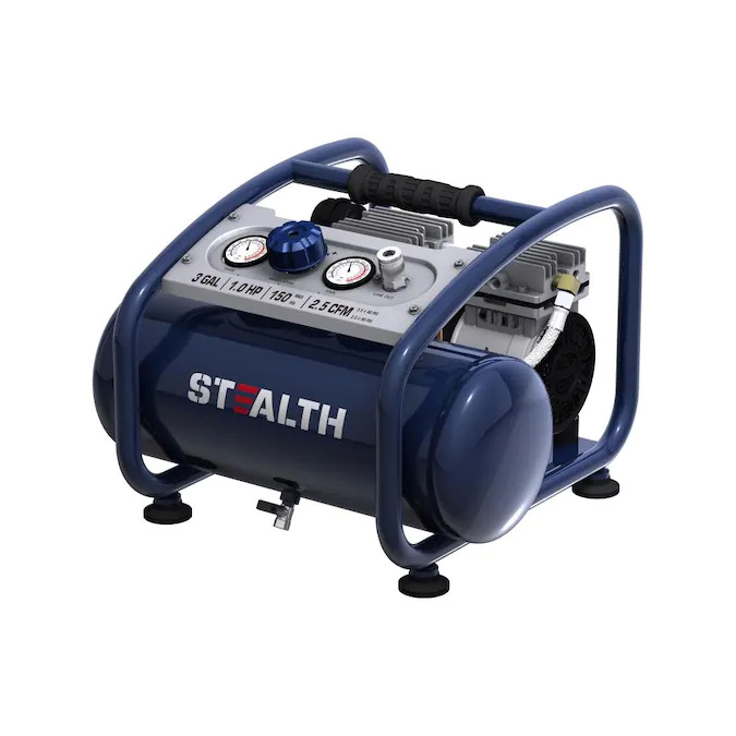 Stealth 3-Gallon Single Stage Portable Electric Hot Dog Air Compressor - $143.25 (was $191.00) @Lowes