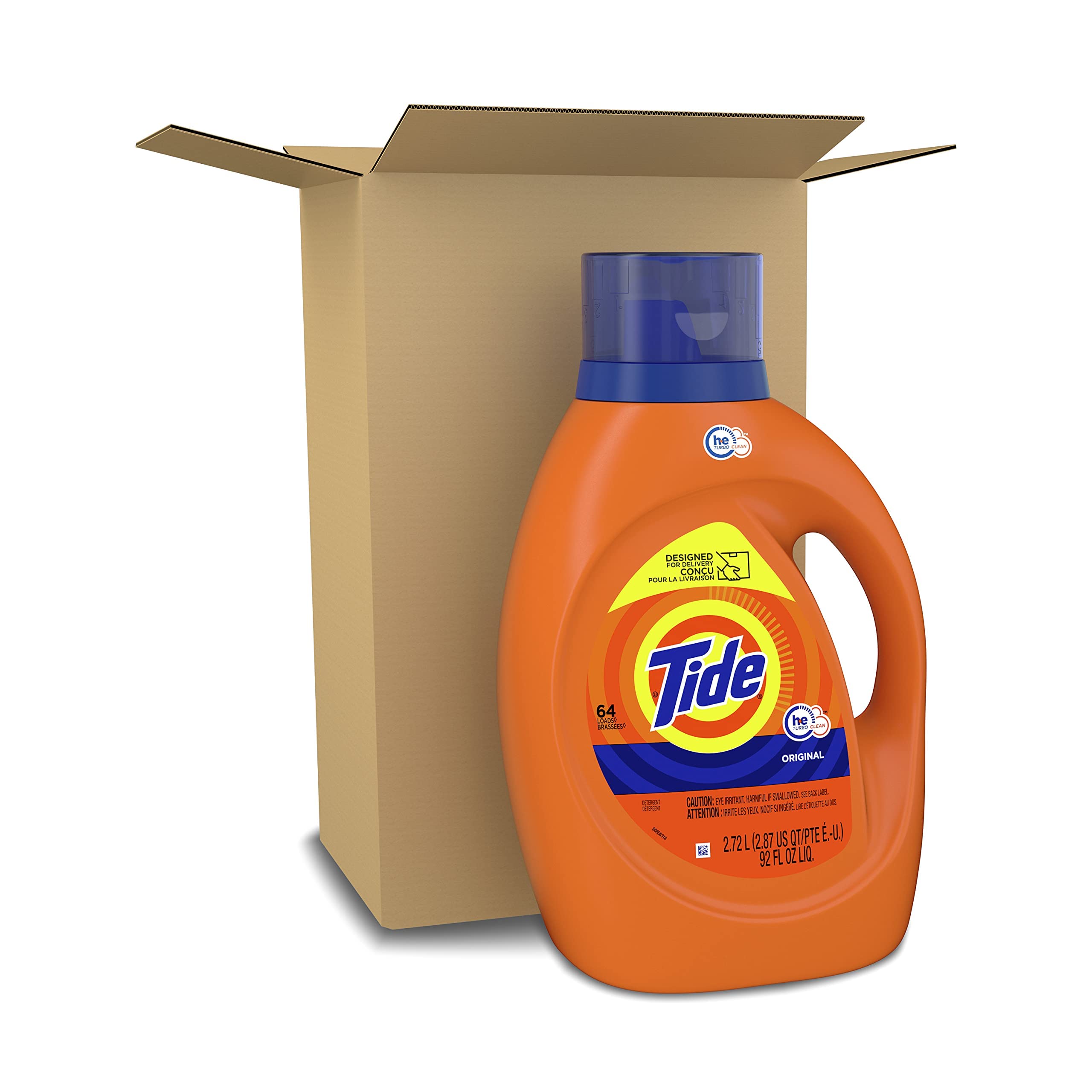 Amazon Tide Laundry Detergent Liquid Soap, High Efficiency (He), Original Scent, 64 Loads $7.40 or less with S&S and Coupon