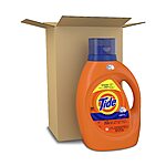 Amazon Tide Laundry Detergent Liquid Soap, High Efficiency (He), Original Scent, 64 Loads $7.40 or less with S&amp;S and Coupon