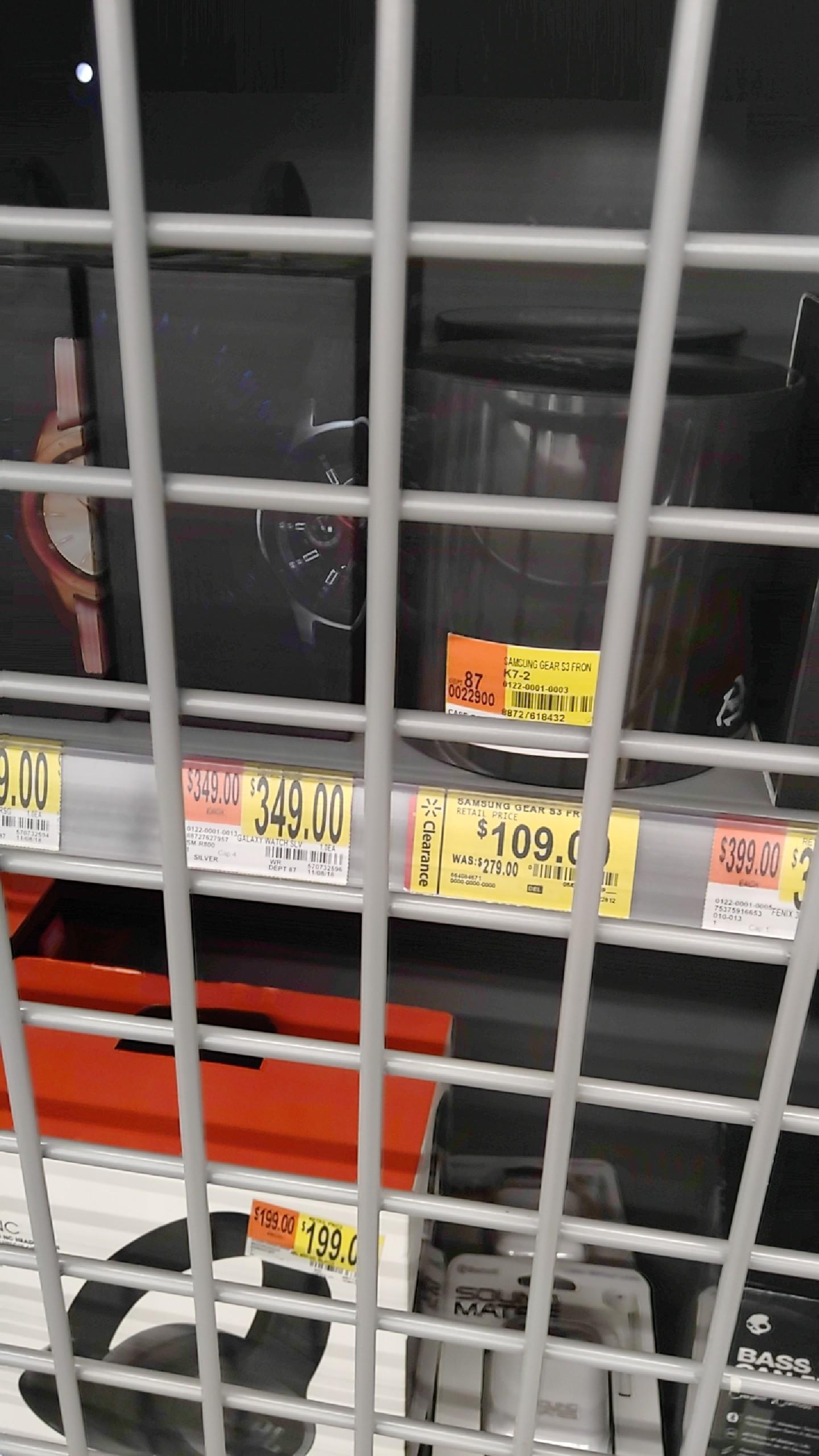 Samsung Gear S3 Frontier 109 00 Ymmw Walmart Slickdeals Net