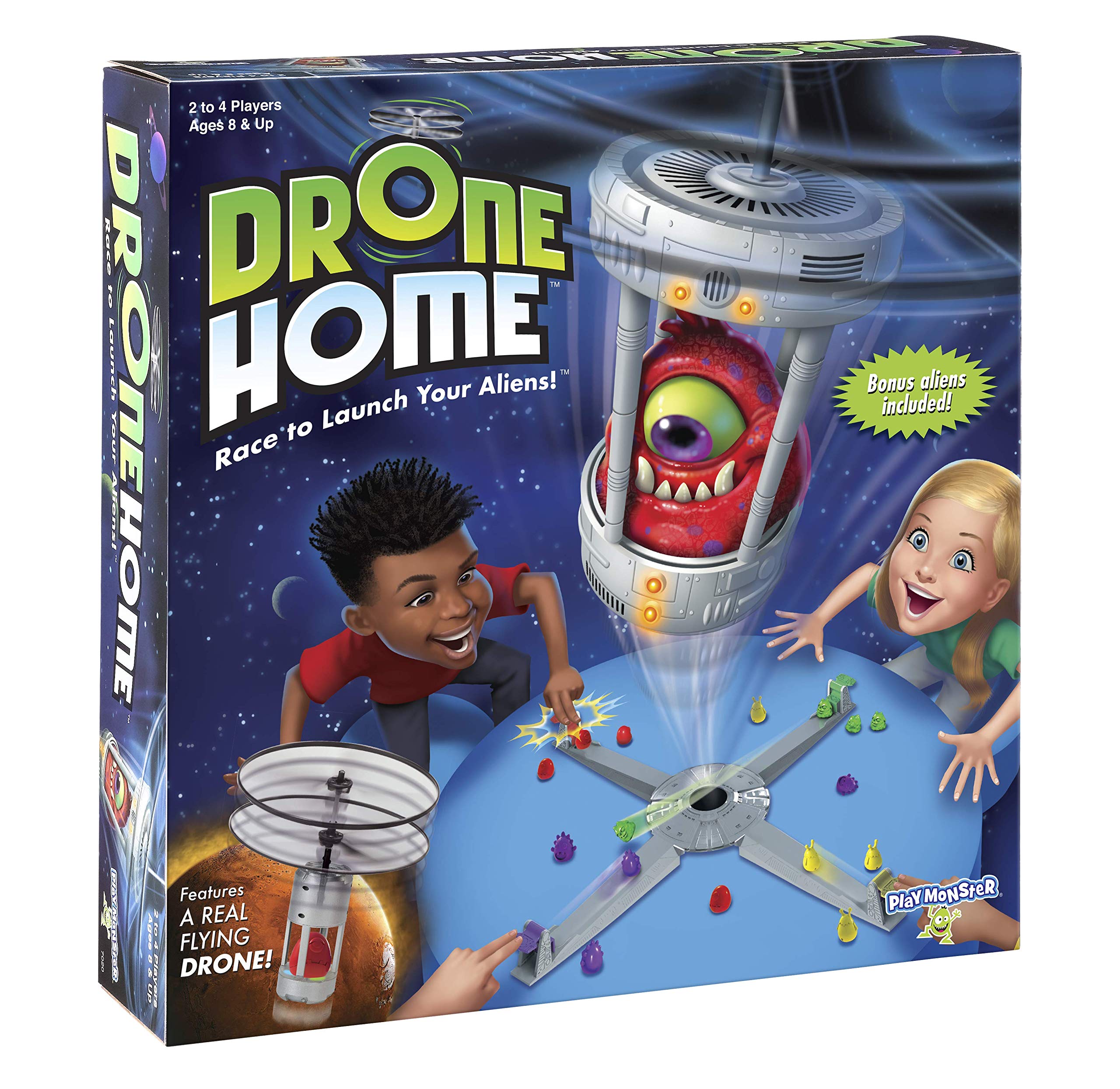 Drone Home First Ever Game With a Real, Flying Drone - Great, Family Fun! -- For 2-4 Players -- Ages 8+ $9.49