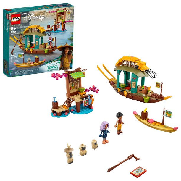 LEGO Disney Boun's Boat 43185 for $28.63 (43%off)