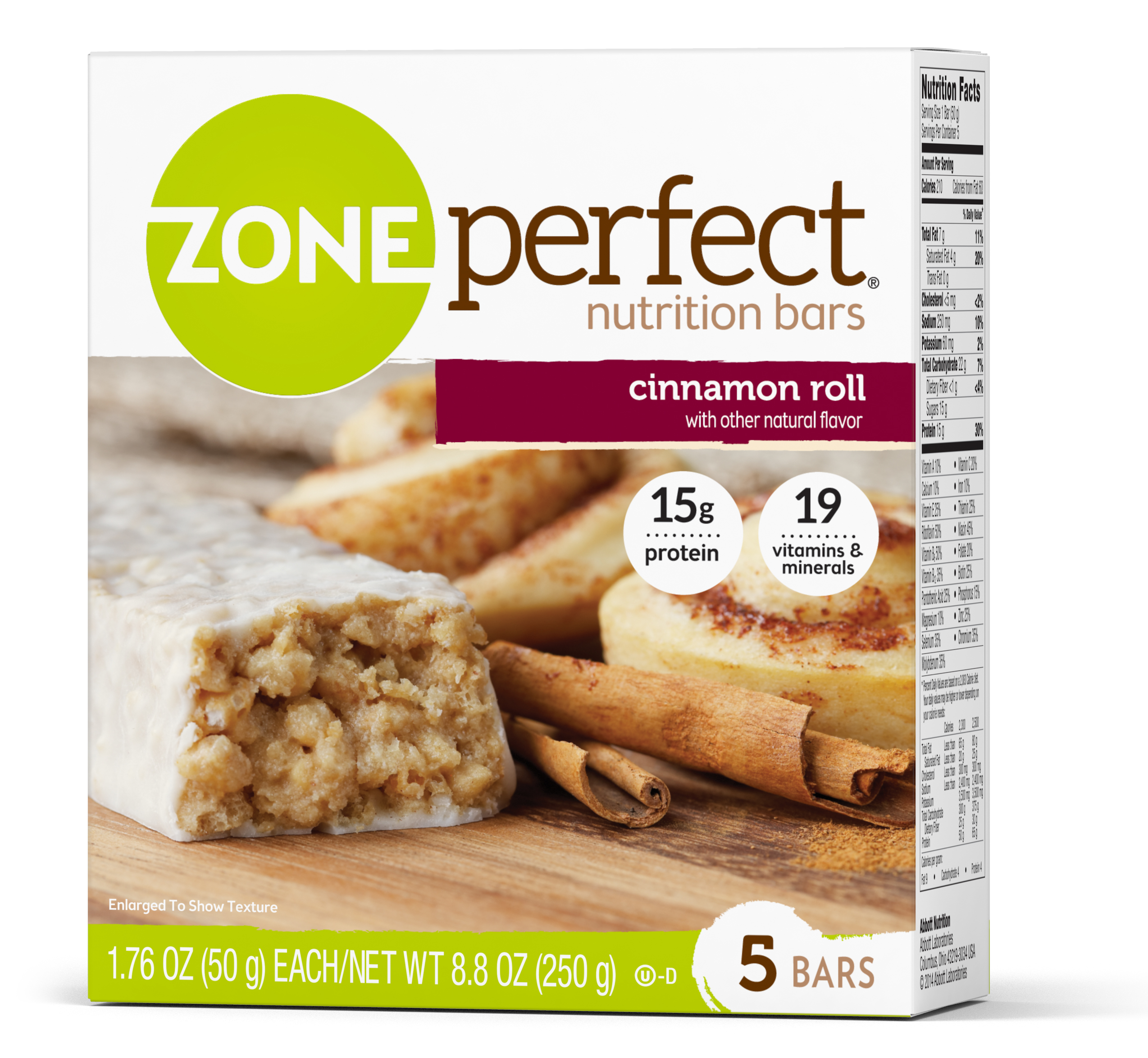 30-Count 1.76-Oz ZonePerfect Protein Bars (Cinnamon Roll) $17.36 or $15.53 w/ S&S + Free Shipping w/Prime or $25+ orders