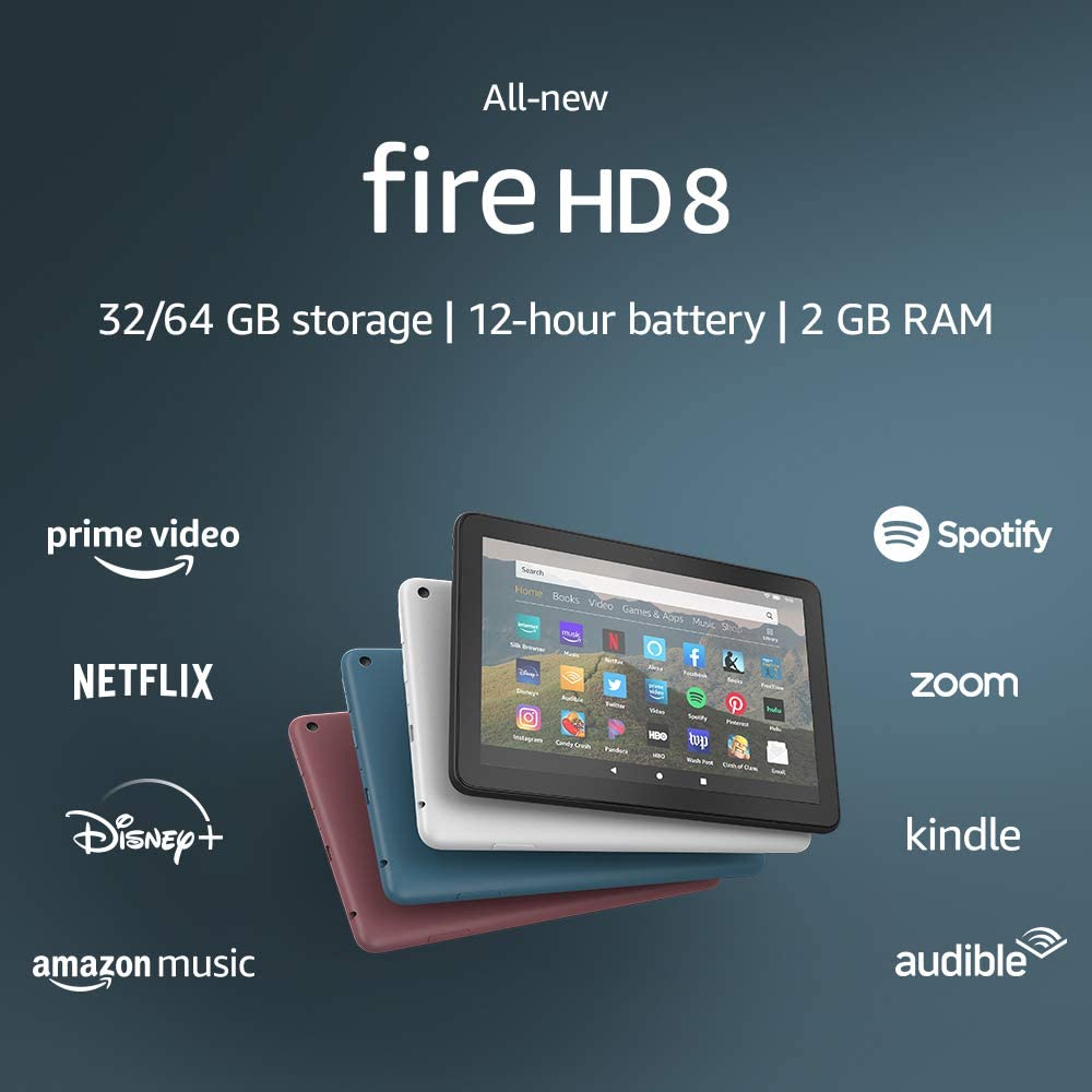 Amazon 32gb Fire Hd 8 Tablet W Special Offers Various Colors 60 Free Shipping