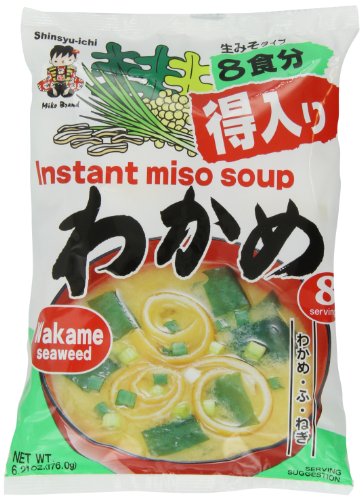 Miyasaka Instant Miso Soup (Seaweed) - 6.21oz $3.41(5%&s) $3.05(15%s&s)