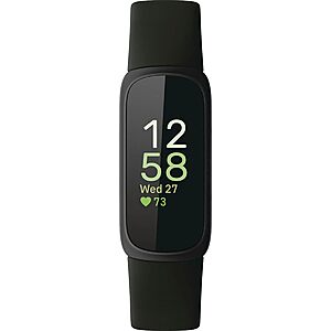 Fitbit Inspire 3 Health & Fitness Tracker $70 + Free Shipping