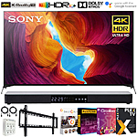 Sony XBR75X950H 75 inch X950H 4K Ultra HD Full Array LED Smart TV 2020 Model Bundle with Surround Sound 31&quot; Soundbar 2.1 CH $1998