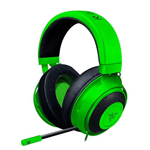 Razer Kraken Gaming Headset Wired (Green), 3.5 mm Audio Jack $33.7