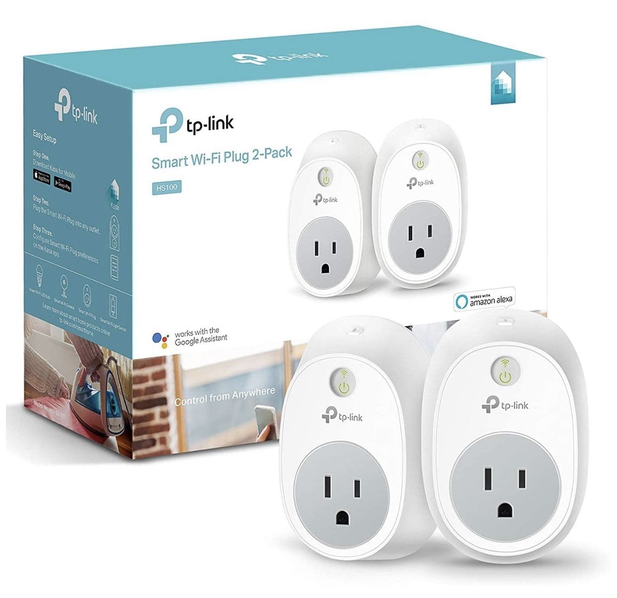 kasa scenes google home