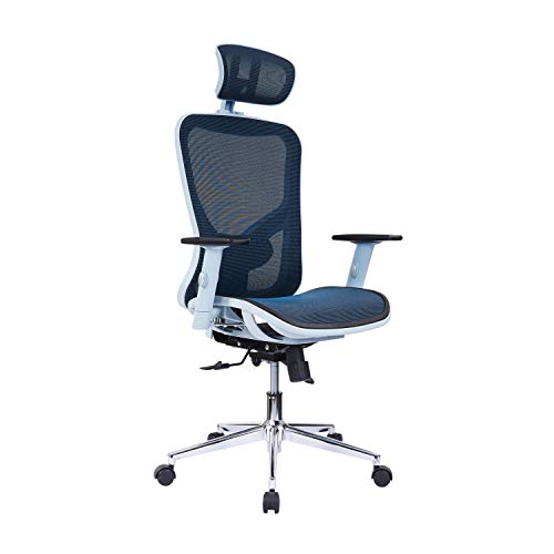 Techni Mobili Mesh Office Chair, Blue $161.48