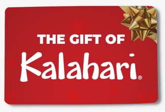 Kalahari Gift Card Sale: Spend $250  get 10% Bonus or spend $1 000  get