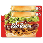 Costco Members - Red Robin Two Restaurant $50 E-Gift Cards $74.99