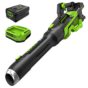 Greenworks 60V 780 CFM Cordless Leaf Blower with 4.0Ah Battery and Charger + Free S/H - $178 (45% off after discount code)