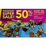 Fathead Weekend Sale - 50% off over 100 Top Fatheads
