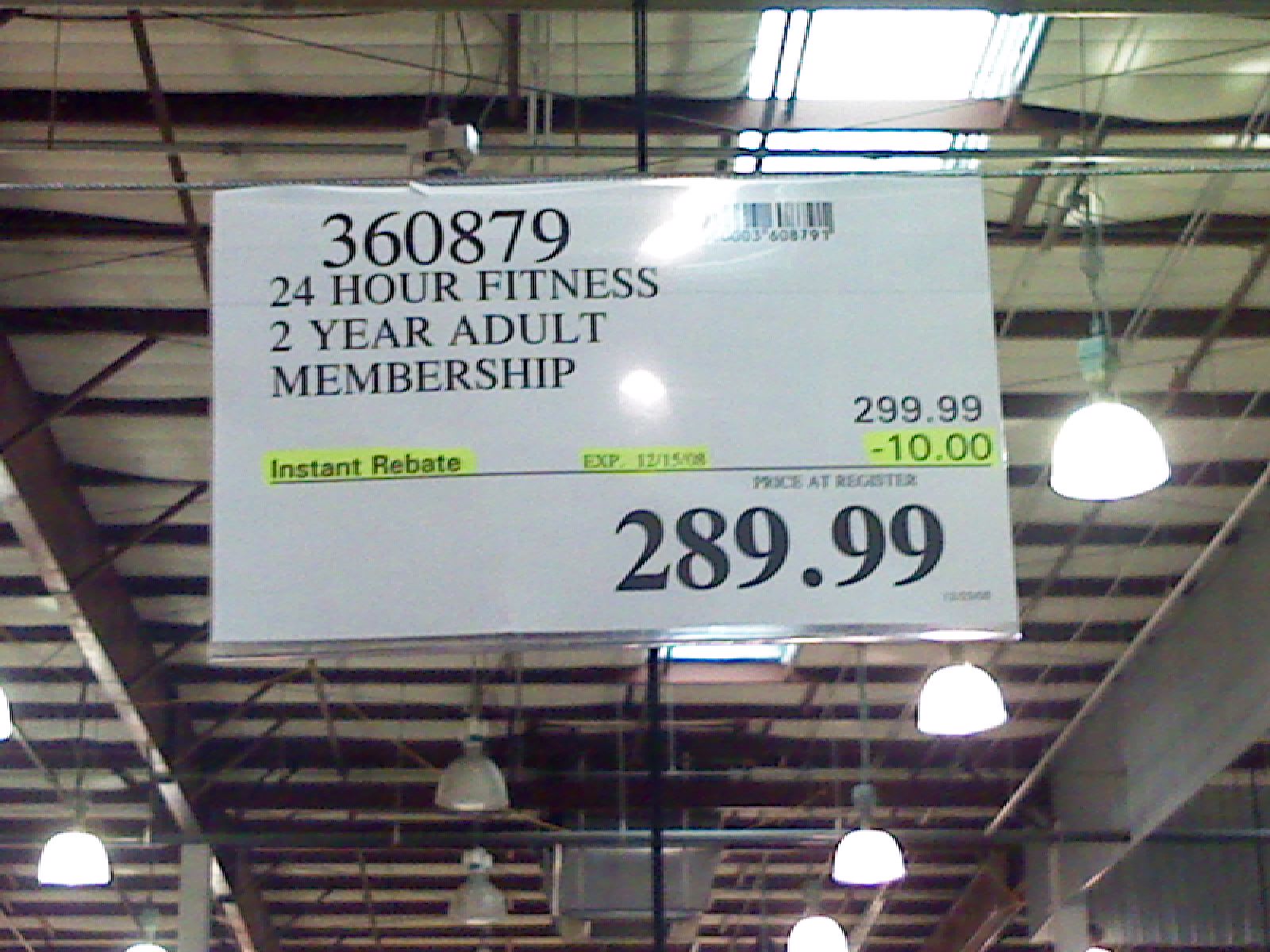 30 Minute 24 Hours Fitness Membership Costco for Gym