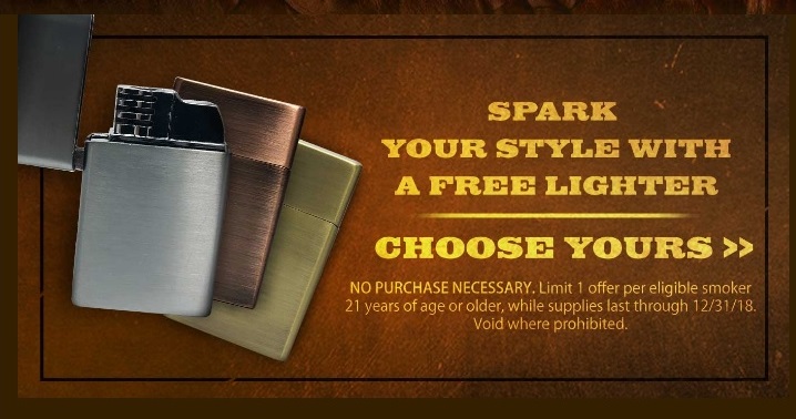 Free Personalized Lighter From Black Mild 21 Only