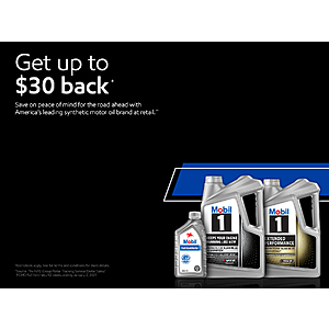 Mobil shop 1 rebate