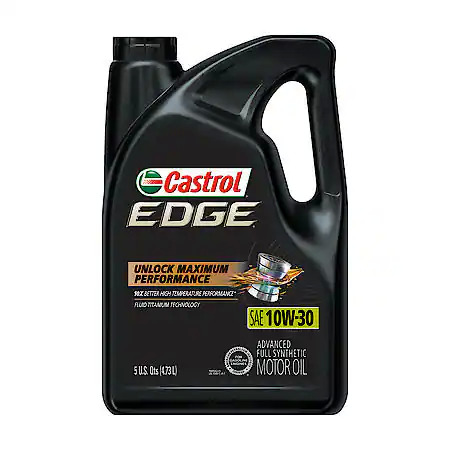 Castrol EDGE Engine Oil Full Synthetic 10W-30 5Quart[2 for $20 after rebate]@AutoZone-YMMV