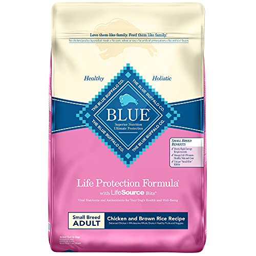 Blue Buffalo Life Protection Formula Adult Small Breed Dry Dog Food 15lb Bag $26.59 w/ S&S