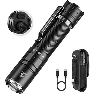 [Amazon] Sofirn SK30 Tactical Flashlight (3000 Lumens, USB-C, Holster Included) - $32.99 + Free Shipping w/ Prime