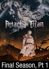 Attack on Titan (English Dubbed): Final Season, Part 1 HDX on Vudu $4.99