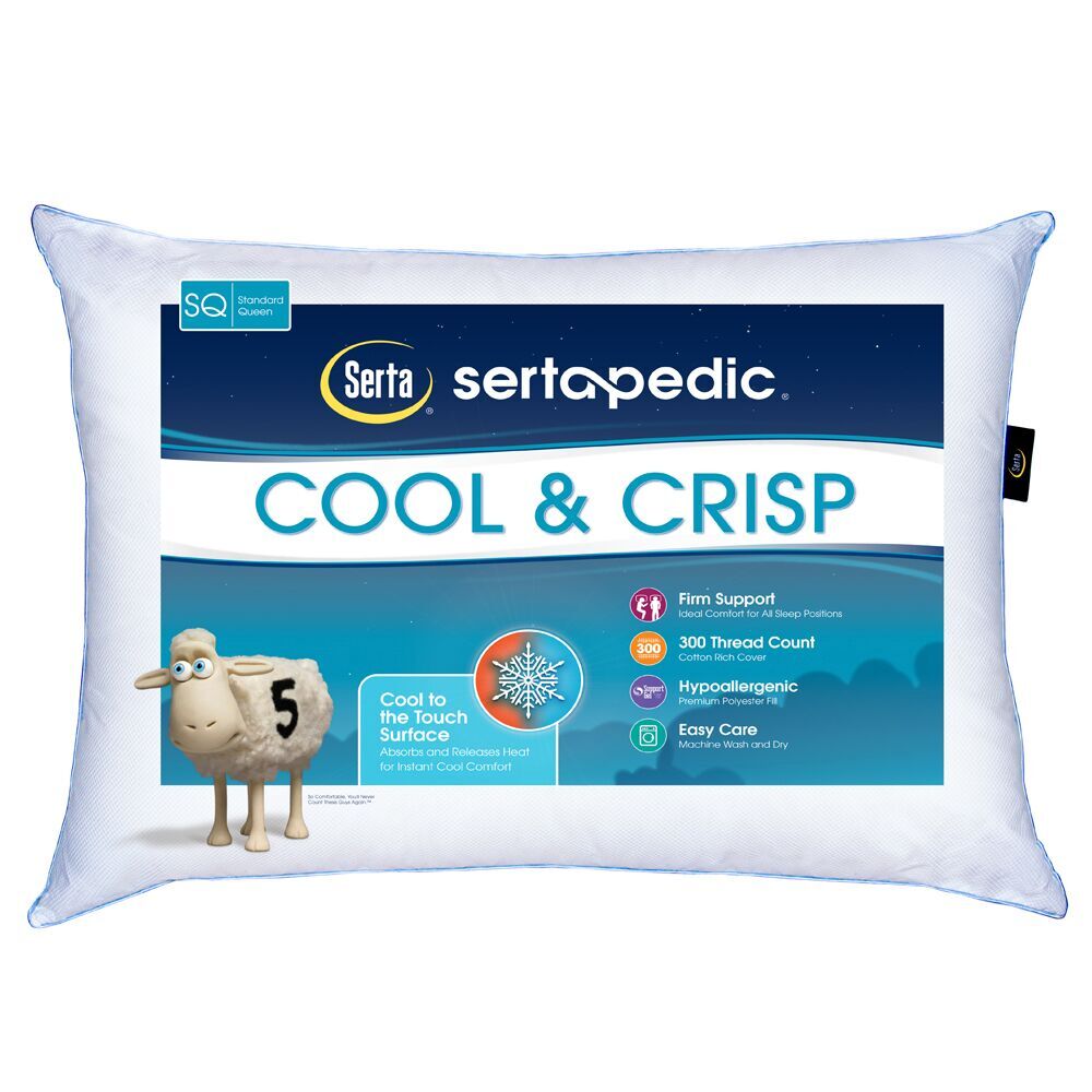 Sertapedic 20 X 28 Cool Crisp Pillow 2 50 In Store Walmart
