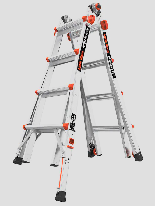 Little Giant MegaLite+ 18 ft. Reach Ladder with Leg Levelers $159.99 - YMMV