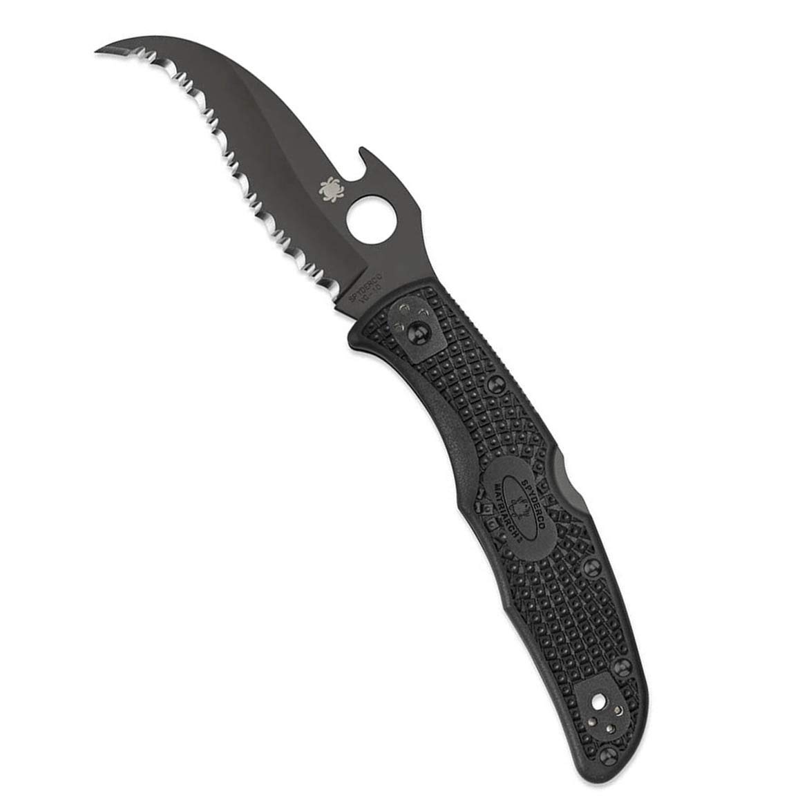 Spyderco Matriarch 2 Signature Knife with Emerson Opener and 3.57
