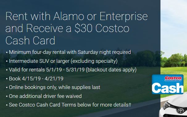 Costco Avis Rent A Car