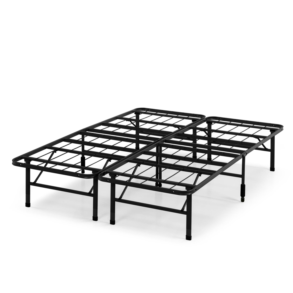 Zinus 14" Black Metal SmartBase® Tool-Free Assembly Mattress Foundation, Queen for $79 + Free Shipping