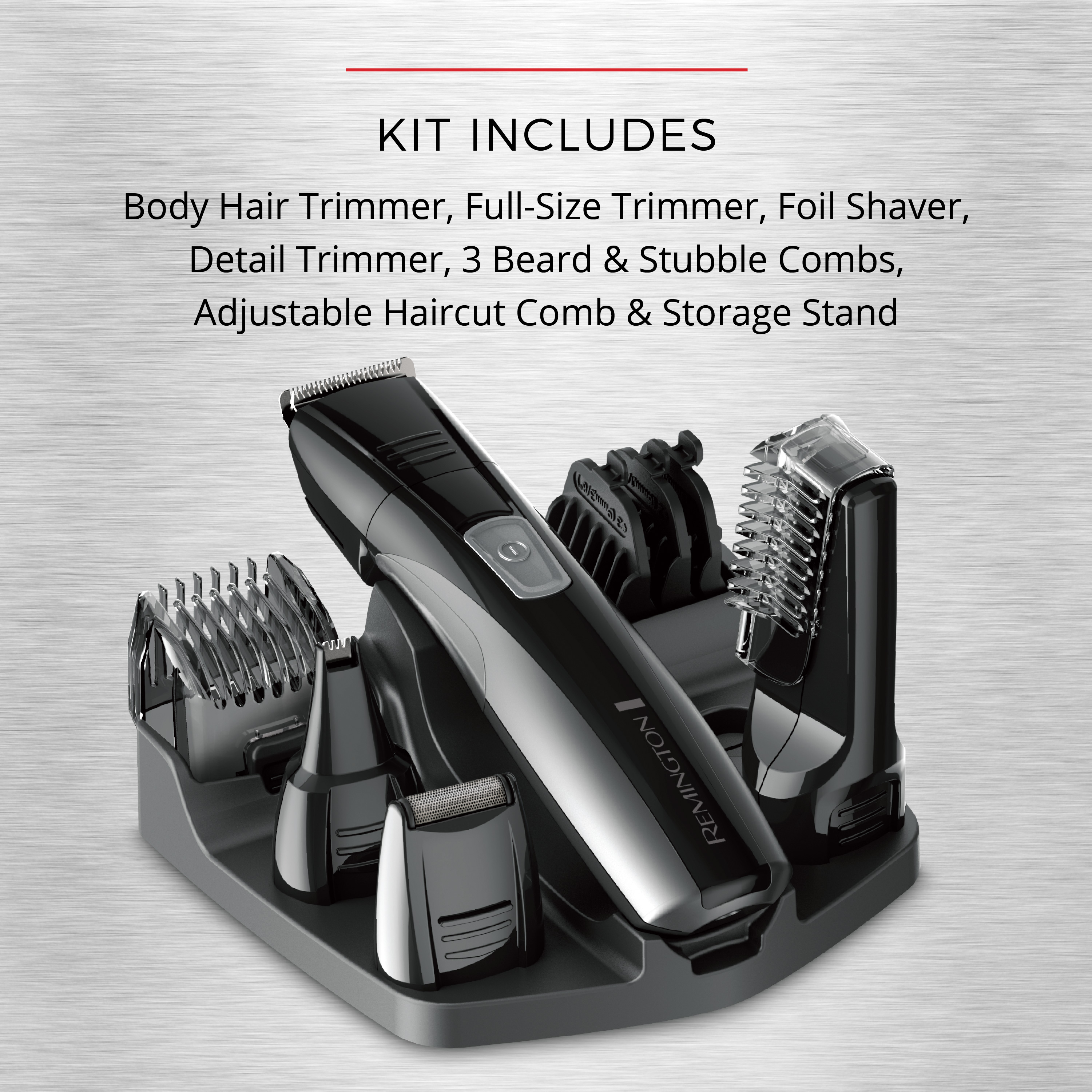 Remington PG525 Head to Toe Lithium Powered Body Groomer Kit $15