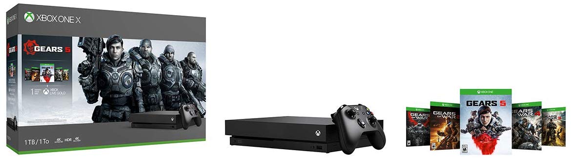 XBox One X 1TB Console Gears 5 Bundle $299.99