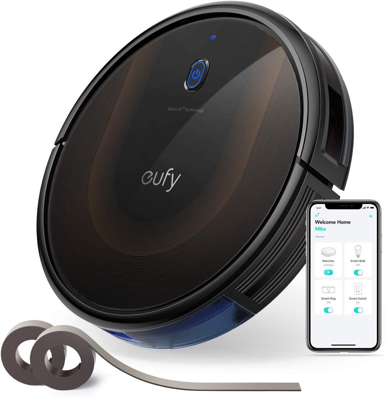 eufy BoostIQ RoboVac 30C MAX Robotic Vacuum Cleaner with free eufy smart scale or free 2 pack eufy bulbs for $189.99 from Amazon with FS