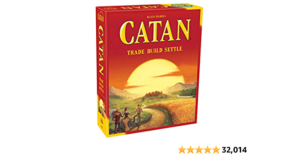 Catan Board Game (Base Game) | Family Board Game | Board Game for Adults and Family | Adventure Board Game | Ages 10+ | for 3 to 4 Players | Average Playtime 60 Minutes | - $30.00