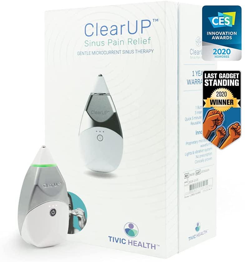 Amazon: $24 Off Tivic Health ClearUP Device for Allergy, Sinus Pain, and Congestion, $125 + Free Shipping