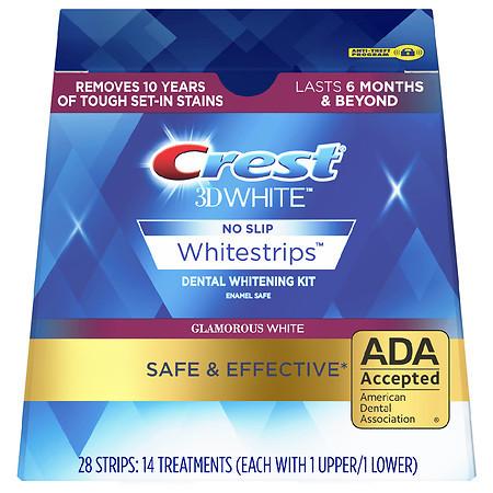 Crest 3d Whitestrips Glamorous White Teeth Whitening Kit 3 For