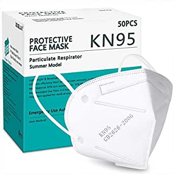 50-pack ChiSip KN95 Face Masks - Individually Wrapped Ultra-thin Summer masks $6.6 & free shipping