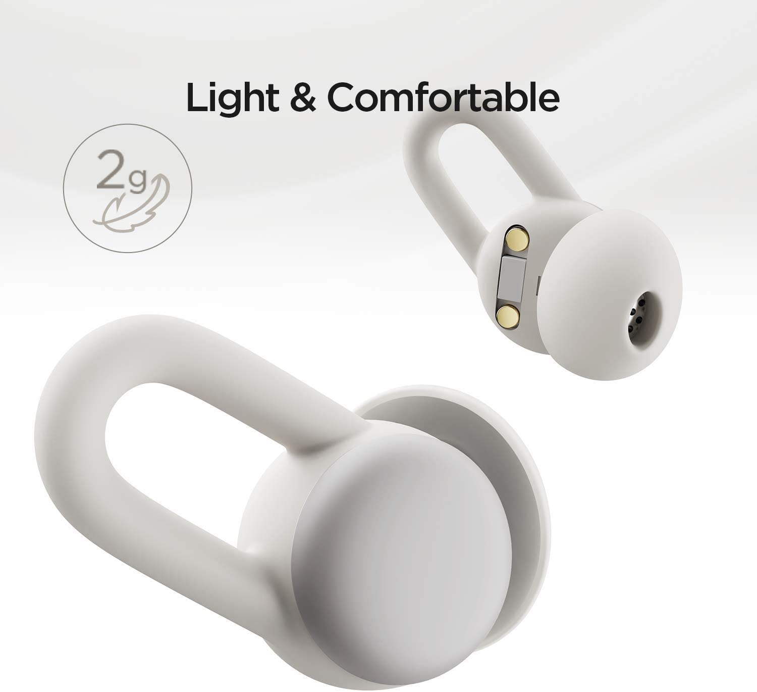 [1-Day Deal] Amazfit Zenbuds Smart Sleep Earbuds, Noise Blocking, In-Ear Alarm, Soothing Sounds, Light, Comfortable $96 + Free Shipping