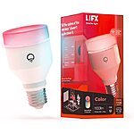$25 - LIFX Color, A19 1100 lumens 11w WiFi Smart LED Light Bulb / Amazon /Free Shipping for PM