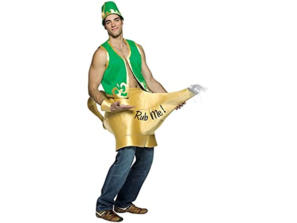 Woot Deal - Rasta Imposta Men's Genie in the Lamp Adult Costume One Size $22.32