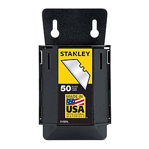 50-Count Stanley Steel Heavy Duty Blade Dispenser w/ Blades $6 + Free Store Pickup