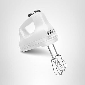 KitchenAid 5 Ultra Power Speed Hand Mixer - KHM512, Multiple color options $44.49