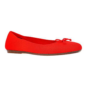 Time and Tru Women's Comfort Knit Ballet Flats Red, size 7, 9, 10, 11. $4.03