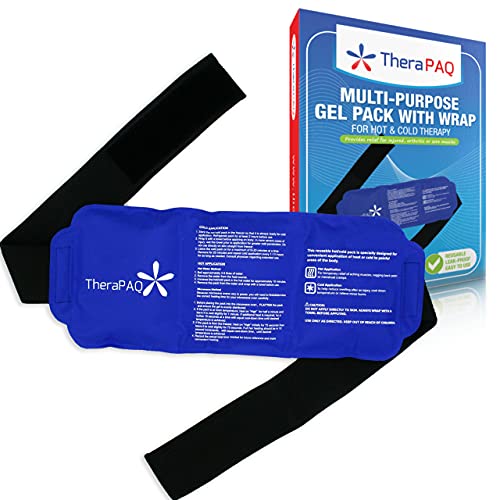 Thera Health Gel Ice Pack for Injury - 14 Inch x 6 Inch Reusable Hot & Cold Gel Compress Ice Pack for Injuries $7.5
